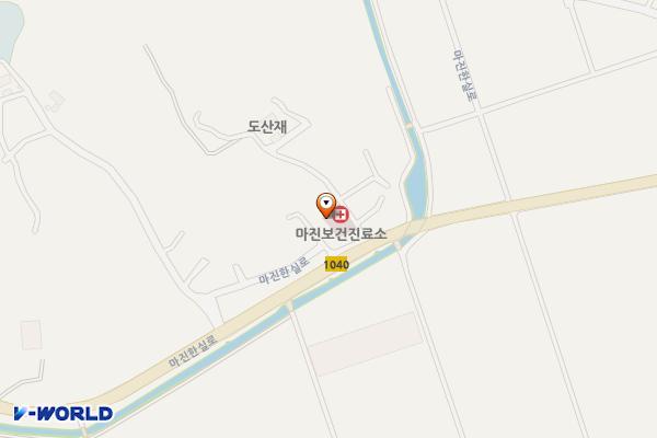 마진보건진료소 위치 지도 — 경상남도 진주시 대곡면 마진한실로 221