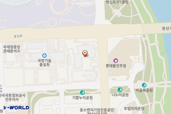 중소기업진흥공단 위치 지도 — 경상남도 진주시 동진로 430