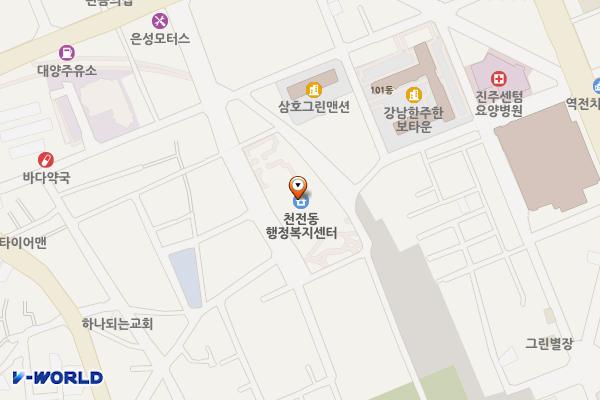 천전동 장난감은행 위치 지도 — 경상남도 진주시 망경남길44번길 22, 진주지식산업센터 (망경동)