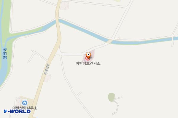 이반성면보건지소 위치 지도 — 경상남도 진주시 이반성면 하곡로 12