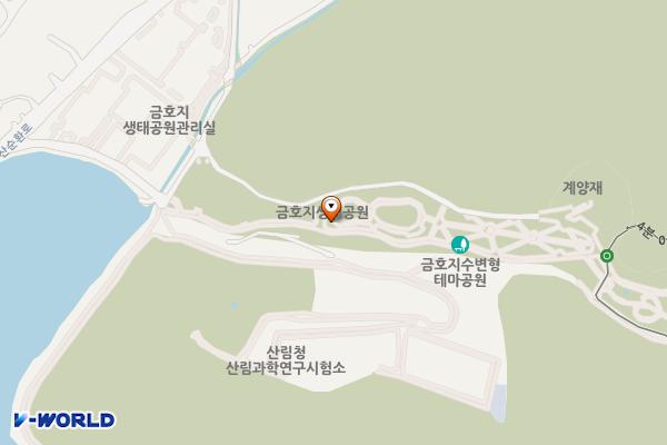 금호지 수변테마공원 위치 지도 — 경상남도 진주시 장사리 513