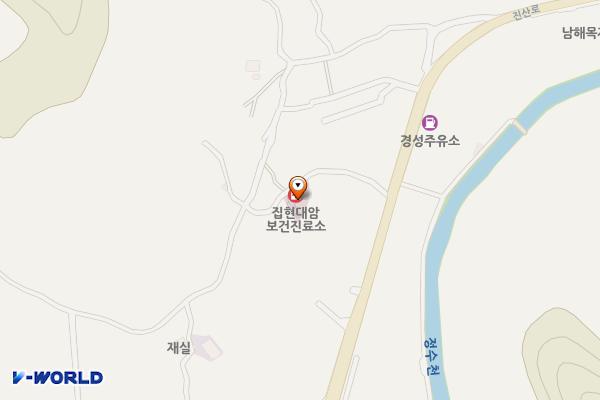 대암보건진료소 위치 지도 — 경상남도 진주시 집현면 진산로 1155번길 11