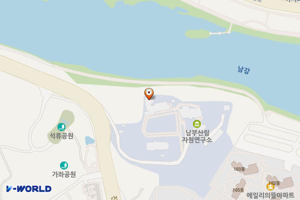 국립산림과학원
산림바이오소재연구소 위치 지도 — 경상남도 진주시 진주대로 672