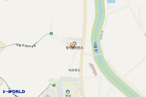 명석면사무소 위치 지도 — 경상남도 진주시 명석면 광제산로 37