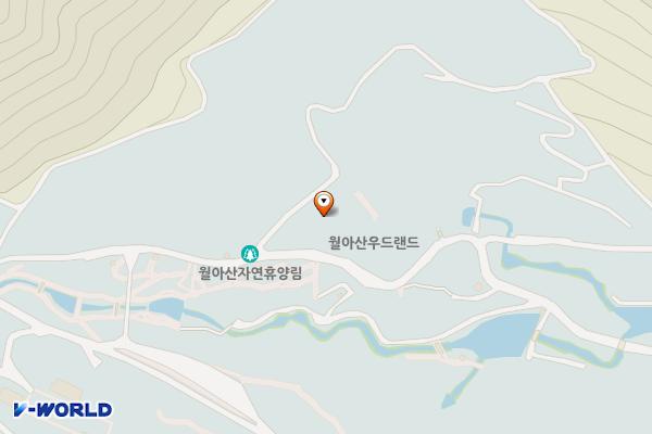 월아산 숲속의 진주(목공체험장) 위치 지도 — 경상남도 진주시 진성면 달음산로 313