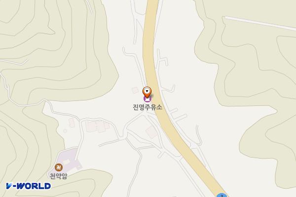 진명주유소 위치 지도 — 경상남도 진주시 명석면 진주대로 2627