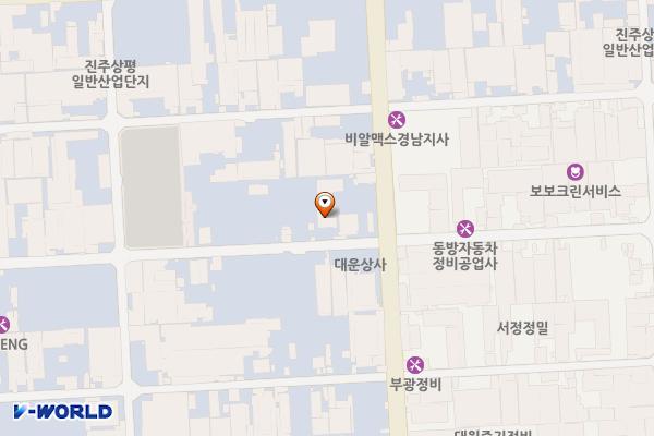 대창가스 위치 지도 — 경상남도 진주시 돗골로 61