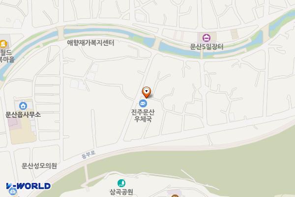 진주문산우체국 위치 지도 — 경상남도 진주시 문산읍 동부로609번길 10, 진주 문산우체국