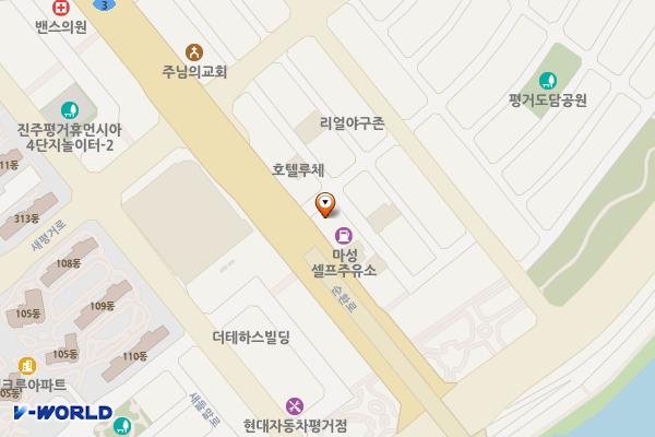 들말주유소 위치 지도 — 경상남도 진주시 순환로 508