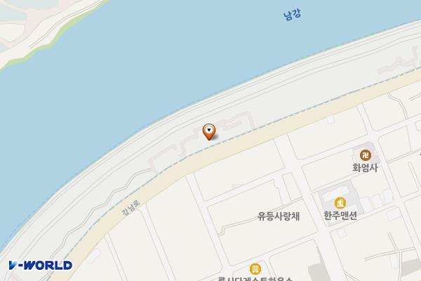 남가람공원 위치 지도 — 경상남도  진주시 강남로 320