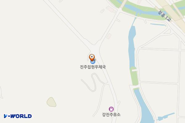진주집현우체국 위치 지도 — 경상남도 진주시 집현면 진산로 529, 집현우체국