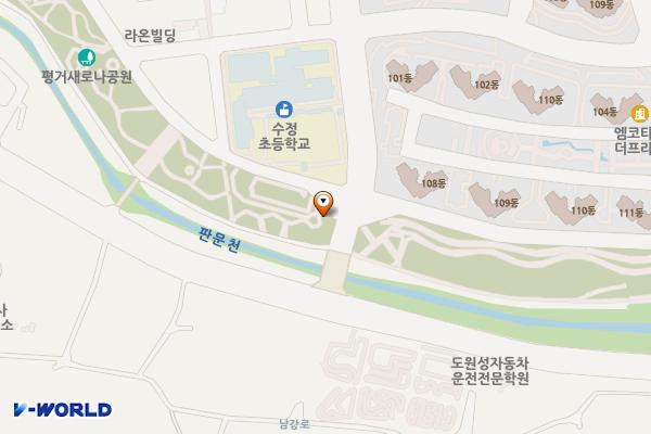 평거4지구근린공원1 위치 지도 — 경상남도 진주시 진양호로 84번길 32