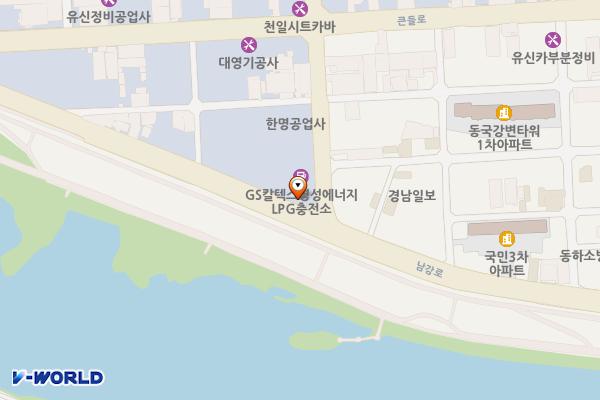 ㈜명성에너지 위치 지도 — 경상남도 진주시 솔밭로 5