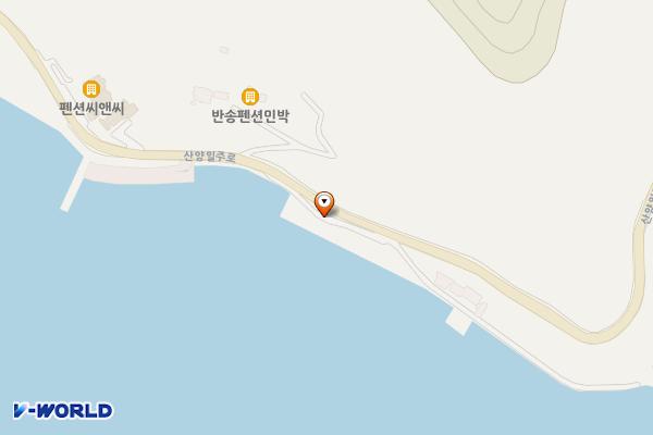 산양신전 항포구 공중화장실 위치 지도 — 경상남도 통영시 산양읍 신전리167-2