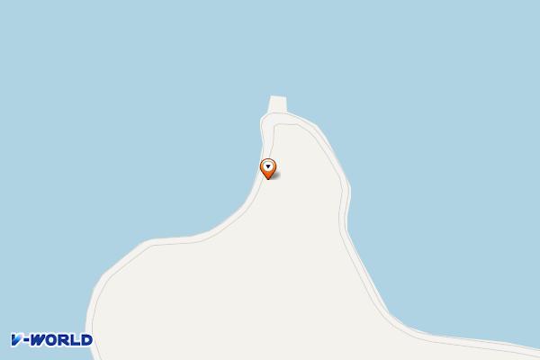 한산서좌무방류시스템공중화장실 위치 지도 — 경상남도 통영시 한산면 창좌리 32-17
