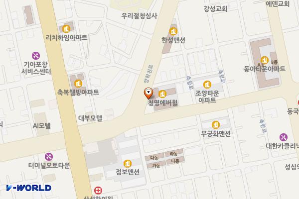 상대동 노상39 위치 지도 — 경상북도 포항시 남구 양학천로224