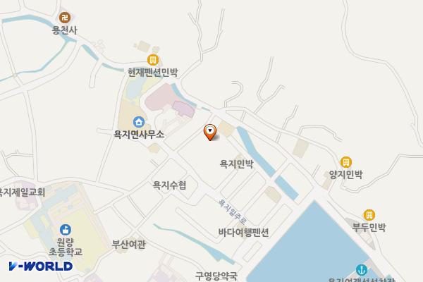 욕지파출소 위치 지도 — 경상남도 통영시 욕지면 천왕로 29