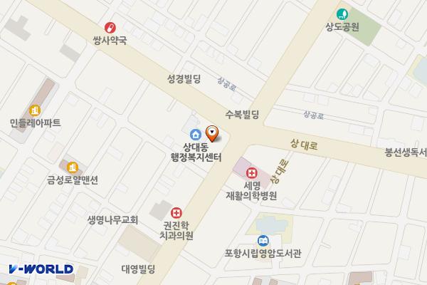 상대동 노상31 위치 지도 — 경상북도 포항시 남구 상공로61