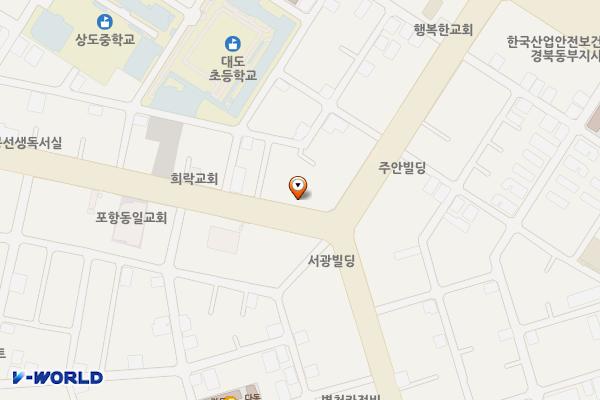 상대동 노상23 위치 지도 — 경상북도 포항시 남구 상대로 151-2
