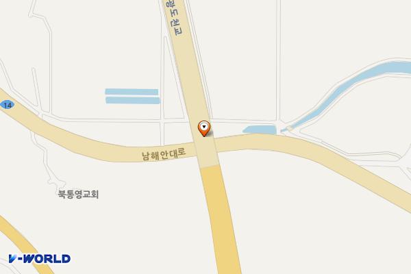 노산다목적구장 공중화장실 위치 지도 — 경상남도 통영시 광도면 노산리912-8