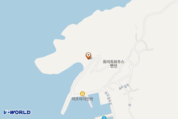 미조마을 공중화장실 위치 지도 — 경상남도 통영시 산양읍 추도일주로303-21