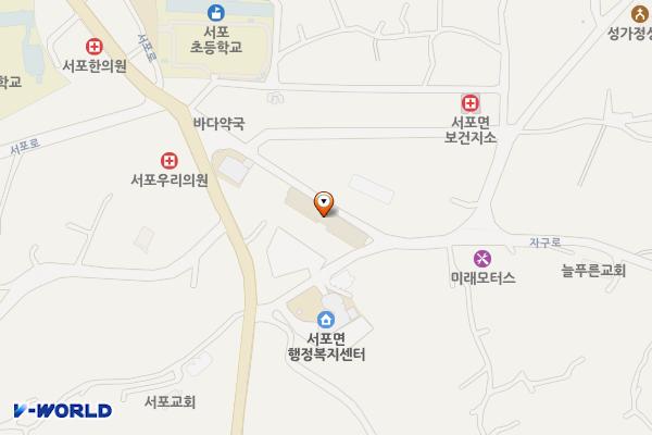 서포시장 위치 지도 — 경상남도 사천시 서포면 자구로  473