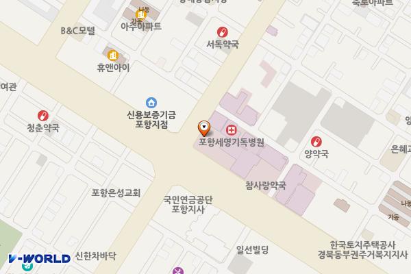 상대동 노상11 위치 지도 — 경상북도 포항시 남구 포스코대로 343