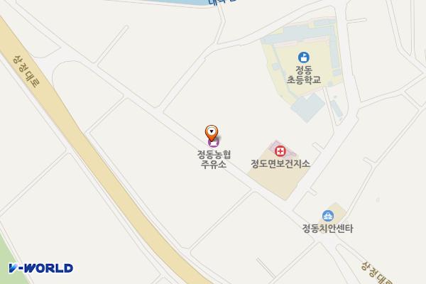 정동농협주유소 위치 지도 — 경상남도 경상남도 사천시 정동면 상정대로  2540-27