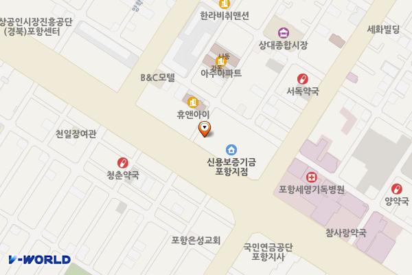 상대동 노상7 위치 지도 — 경상북도 포항시 남구 포스코대로329