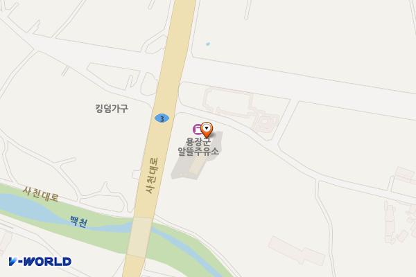용장군주유소 위치 지도 — 경상남도 경상남도 사천시 용현면 사천대로  936