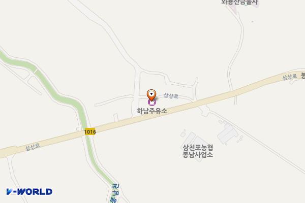 하남주유소 위치 지도 — 경상남도 경상남도 사천시 삼상로  279 (봉남동)
