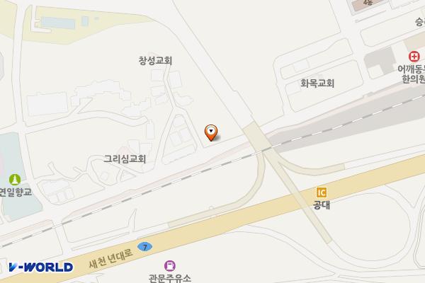 효곡동 노상8 위치 지도 — 경상북도 포항시 남구 유동길24