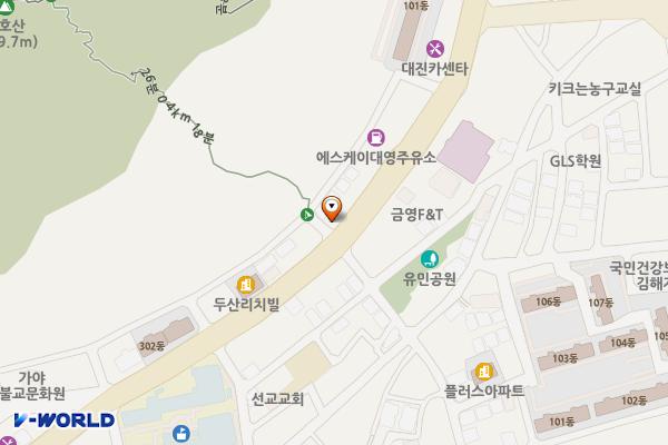 흥동스마트주유소 위치 지도 — 경상남도 김해시 전하로 223 (흥동)