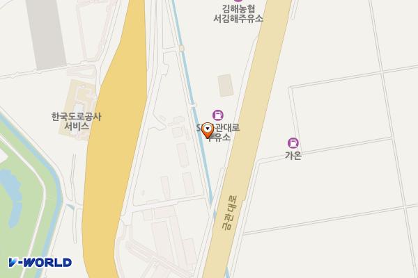 동양가스산업(주) 알뜰서김해IC충전소 위치 지도 — 경상남도 김해시 금관대로 991  (풍유동)