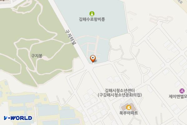 수로왕비릉 공중화장실 위치 지도 — 경상남도 김해시 가락로190번길 1(구산동)