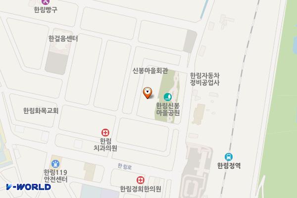한림 체력증진센터 화장실 위치 지도 — 경상남도 김해시 한림면 한림로442번길 29