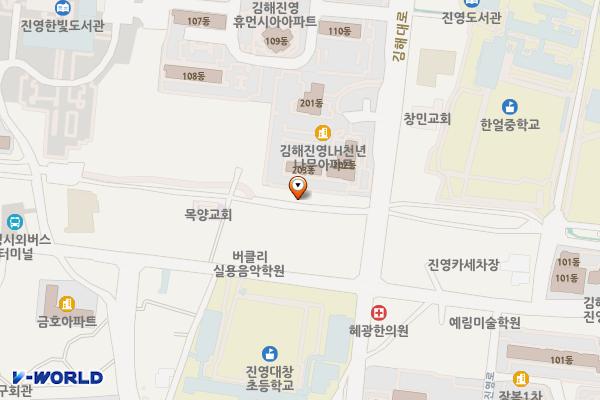 진영하모니숲 화장실 위치 지도 — 경상남도 김해시 진영읍 여래리 898-1