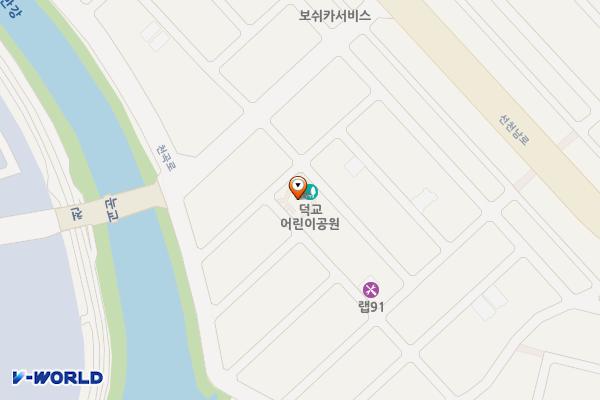 덕교어린이공원 위치 지도 — 경상남도 김해시 주촌면 천곡리 1597