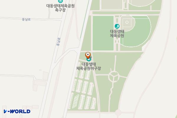 대동생태체육공원 화장실 1 위치 지도 — 경상남도 김해시 대동면 동남로 234-1