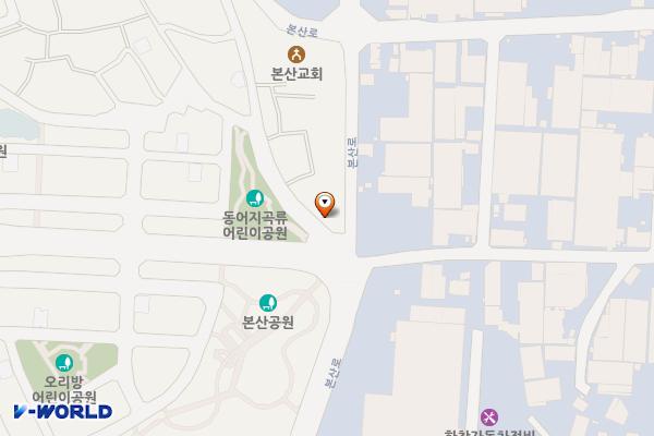 본산주유소 위치 지도 — 경상남도 김해시 진영읍 본산로 112
