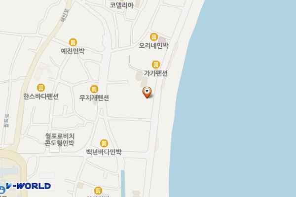 월포2 공영주차장 위치 지도 — 경상북도 포항시 북구 청하면 해안로 2308번길 85