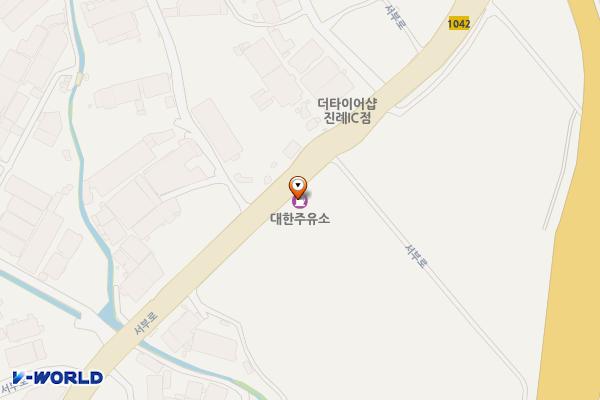 대한주유소 위치 지도 — 경상남도 김해시 진영읍 서부로 371