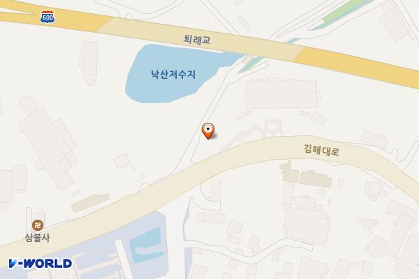 한림통일동산쉼터(명동가로변) 위치 지도 — 경상남도 김해시 김해대로 1101