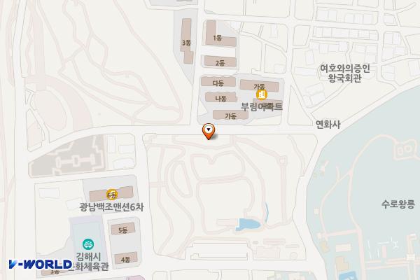 수릉원(북) 위치 지도 — 경상남도 김해시 가락로125번길 53 (대성동)