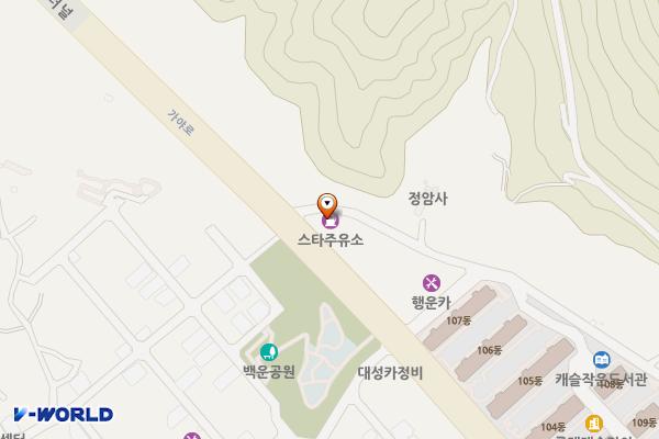 스타주유소 위치 지도 — 경상남도 김해시 가야로 409 (대성동)