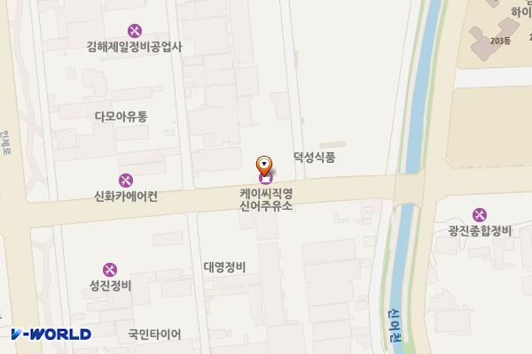 신어주유소 위치 지도 — 경상남도 김해시 분성로 569 (어방동)