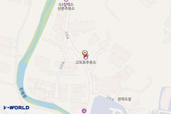 고모로주유소 위치 지도 — 경상남도 김해시 진례면 고모로 82