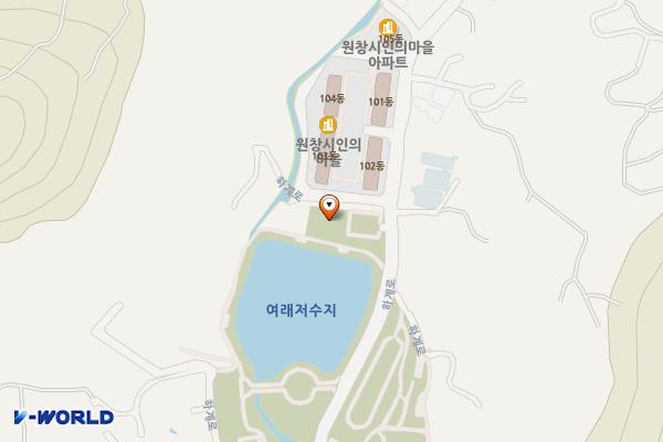 금병공원(게이트볼장앞) 위치 지도 — 경상남도 김해시 진영읍 하계로 407