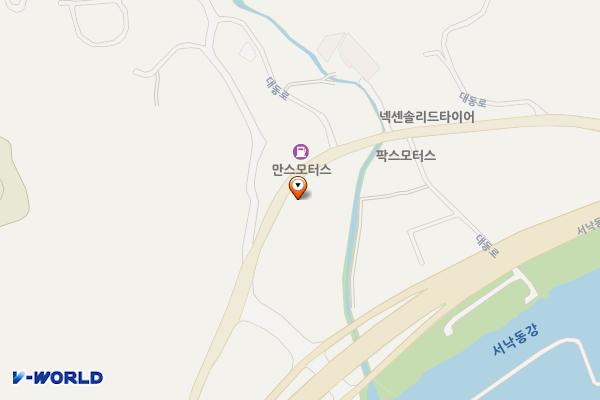 토박이주유소 위치 지도 — 경상남도 김해시 대동면 대동로 126
