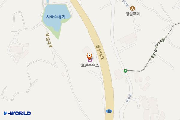 효천주유소 위치 지도 — 경상남도 김해시 생림면 생림대로 1037